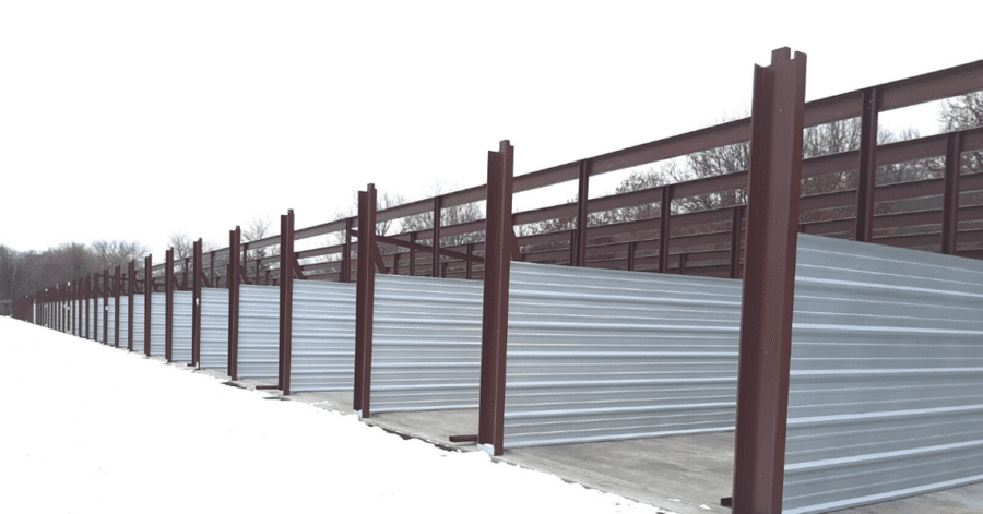 steel frame self storage facility structural buildings becker mn