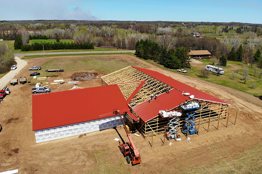 Hope Stables Under Construction