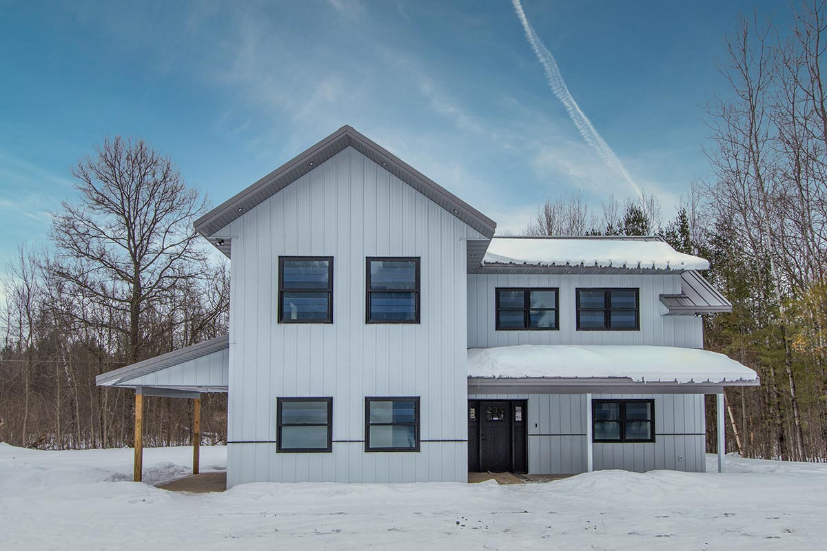 Crosby MN Withrow Residential Post Frame Home 004