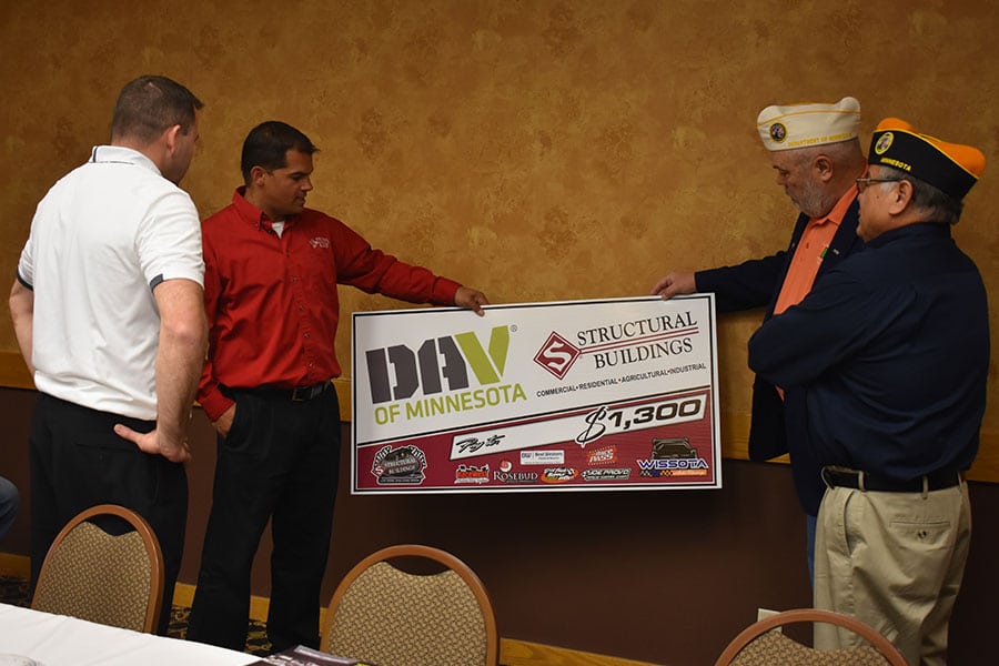 DAV of Minnesota Donation from Structural Buildings 2022
