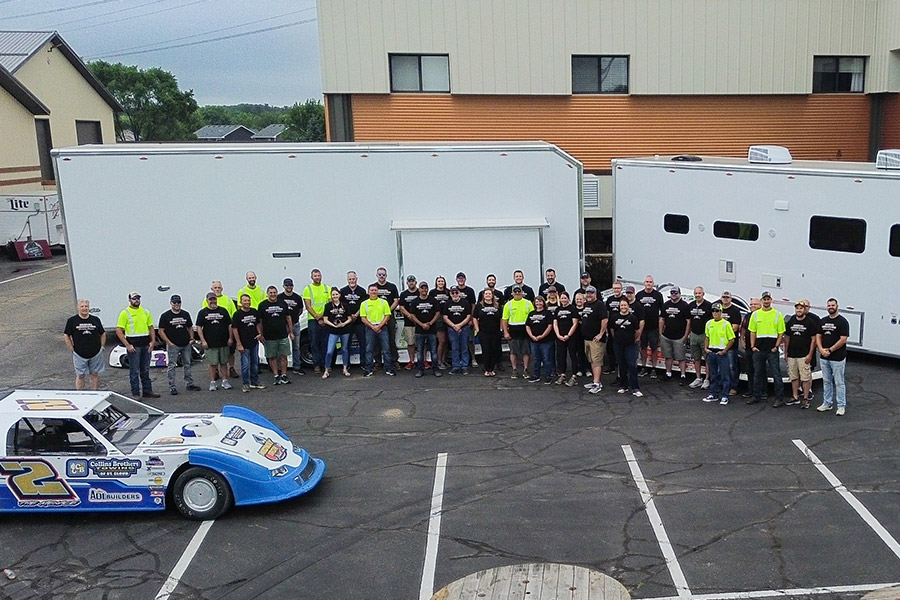 Structural Buildings Becker MN 40th Anniversary Event Open House Team
