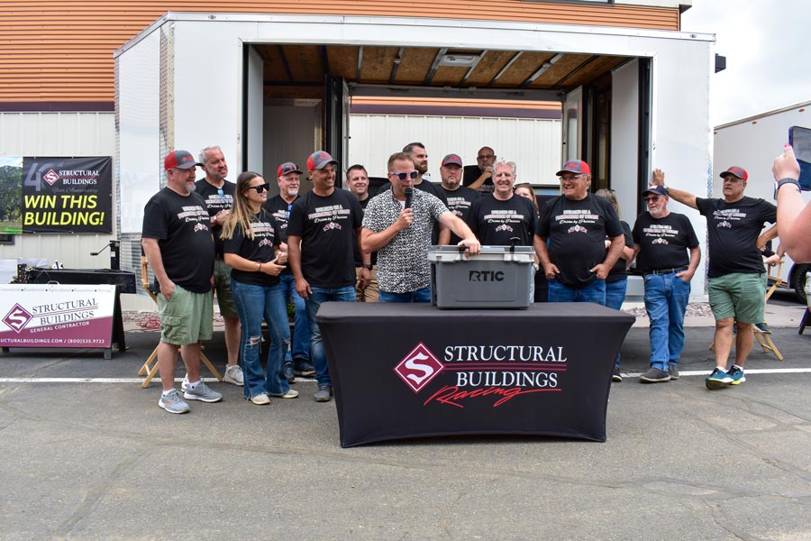 Structural Buildings 40th Open House Building Giveaway Drawing