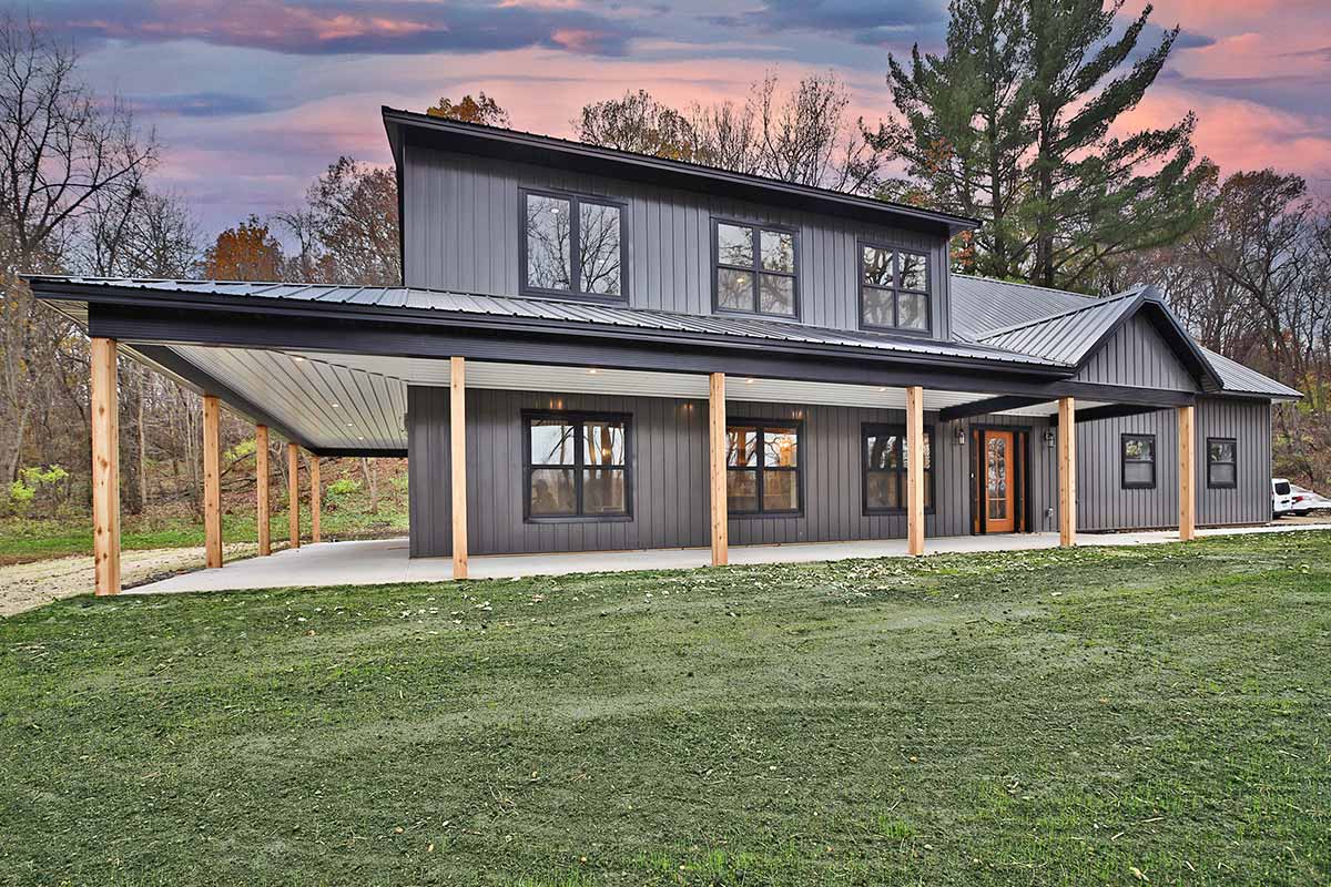Moyer Nerstrand MN Residential Post Frame Home 08
