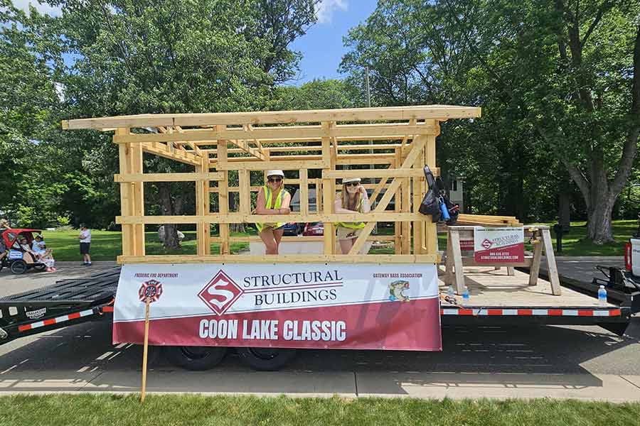 Structural Buildings Coon Lake Classic Trailer