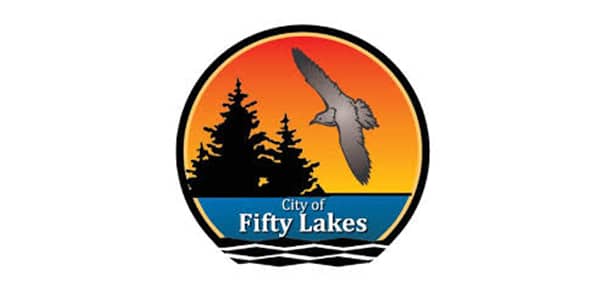 Crosslake MN City of Fifty Lakes Logo