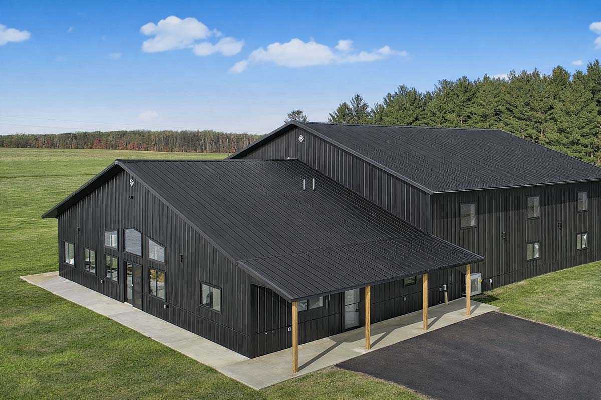 Crosslake MN DeCoux Hunting Lodge Residential Post Frame
