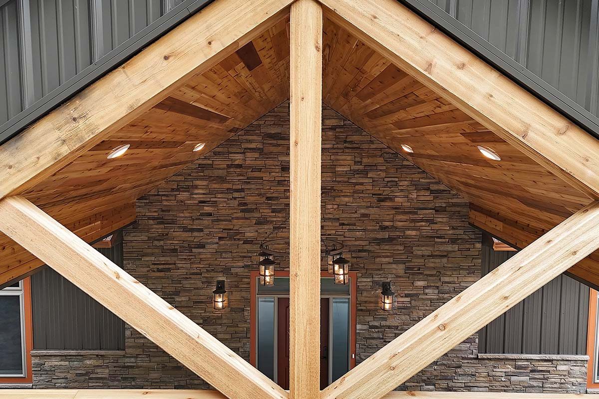Aspin Cabin Princeton MN Residential Post Frame Home 04