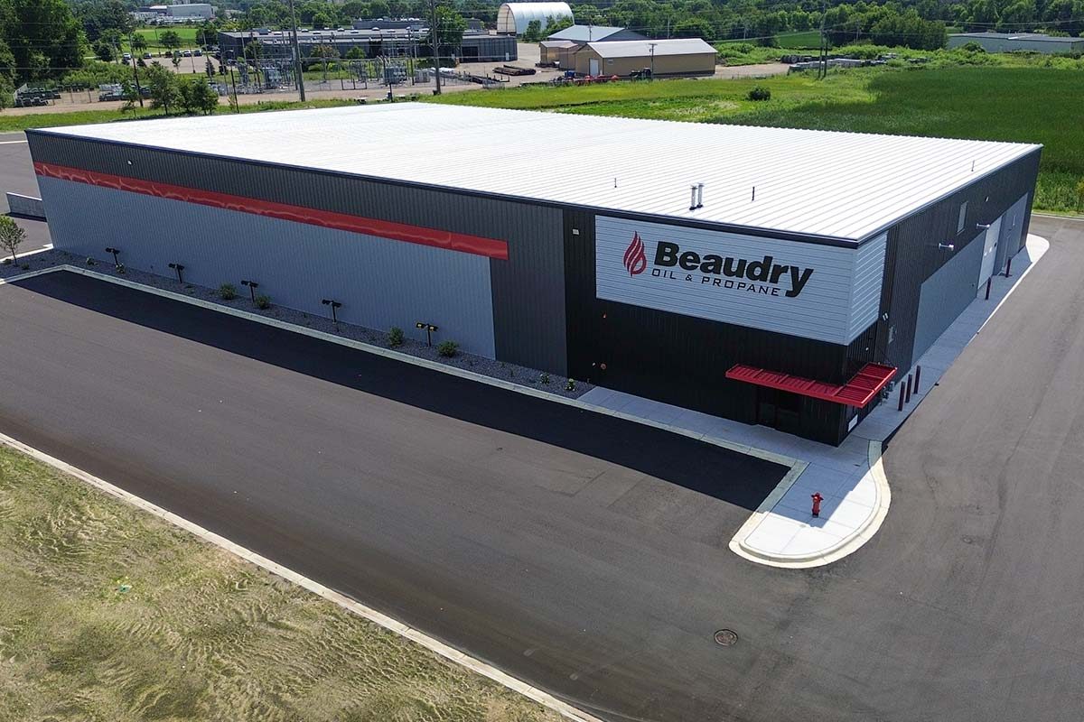 Beaudry Oil Elk River MN Steel Frame Commercial 01