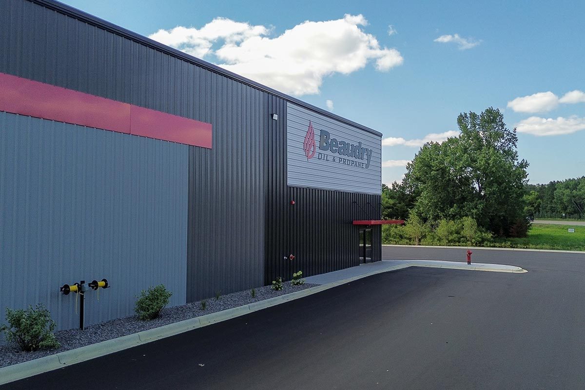 Beaudry Oil Elk River MN Steel Frame Commercial 05