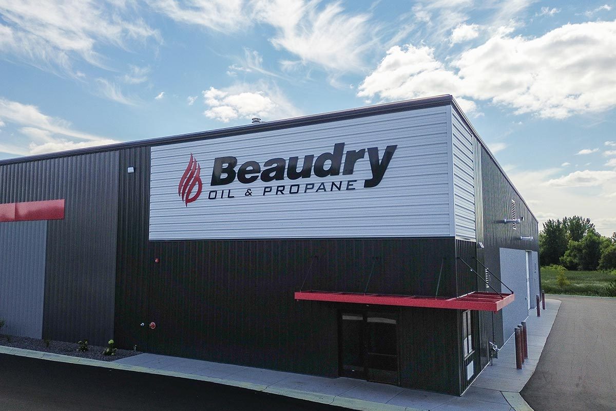 Beaudry Oil Elk River MN Steel Frame Commercial 06