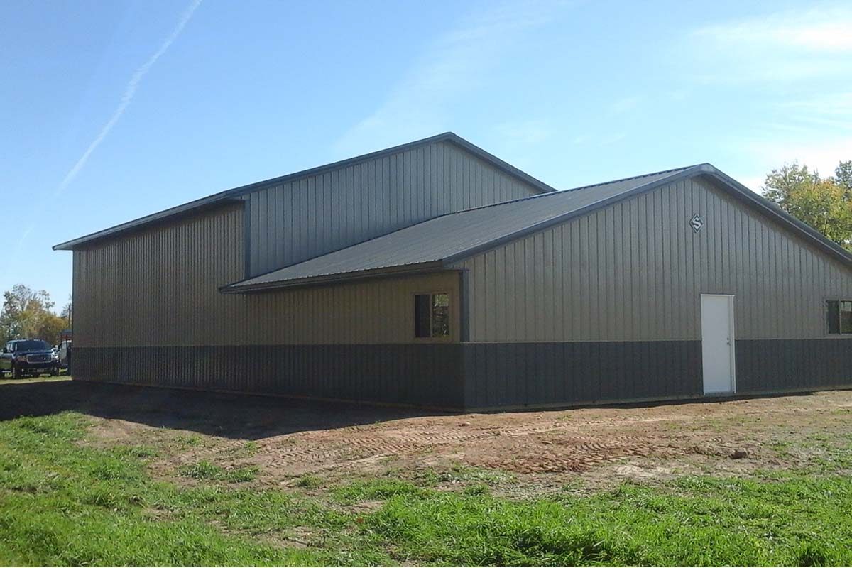 Becker MN Claassen Agricultural Storage Post Frame 001