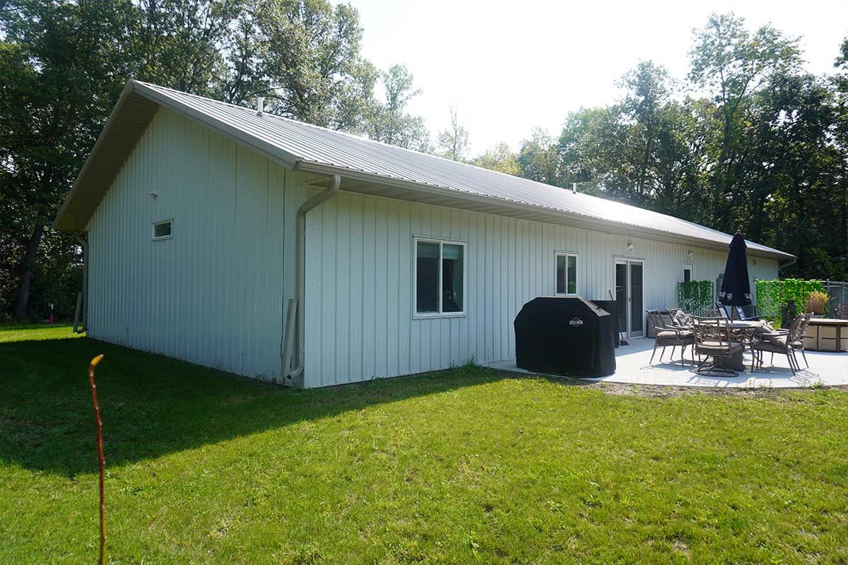 Becker MN Dumonceaux Home and Outbuilding Post Frame 01