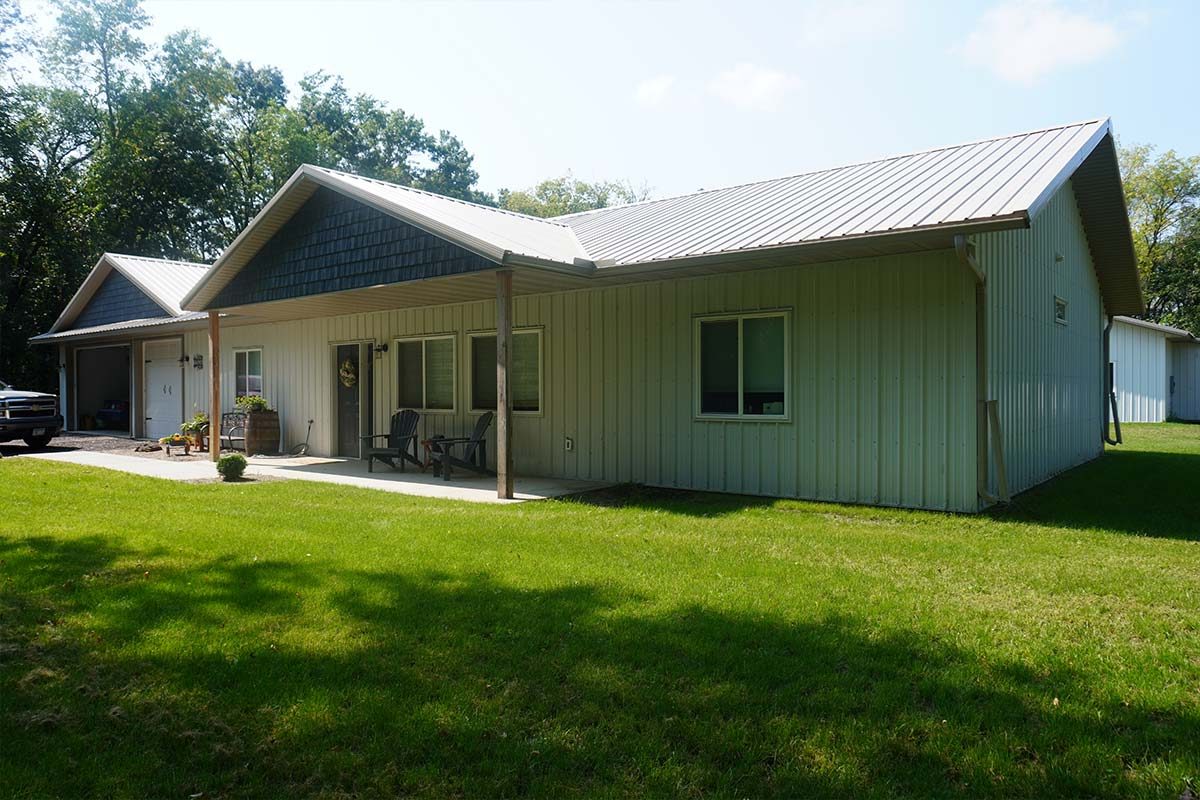 Becker MN Dumonceaux Home and Outbuilding Post Frame 04