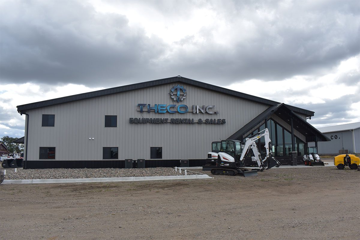 Becker MN Theco Commercial Retail Post Frame