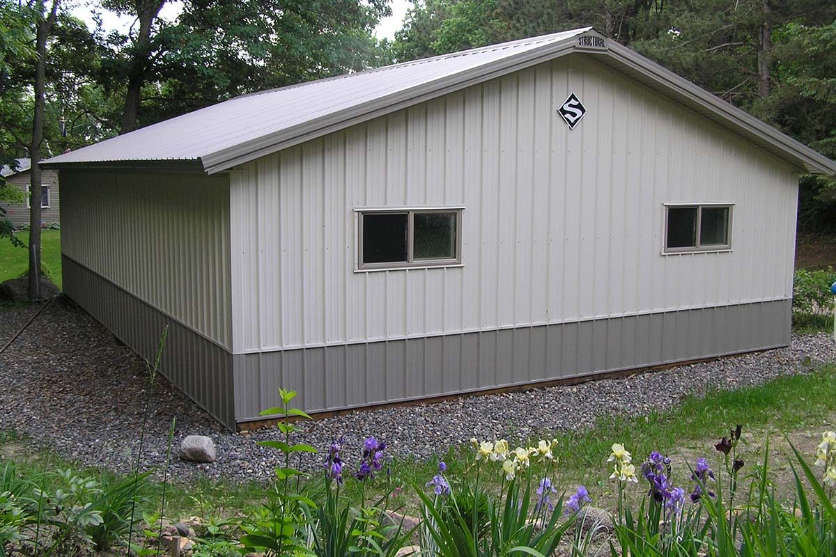 Buffalo MN Plantz Residential Garage Post Frame 004