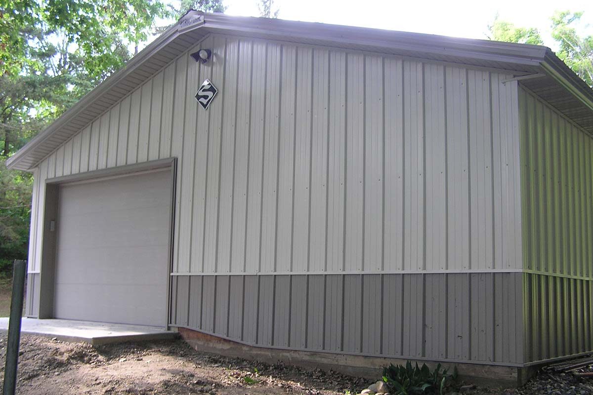 Buffalo MN Plantz Residential Garage Post Frame 006