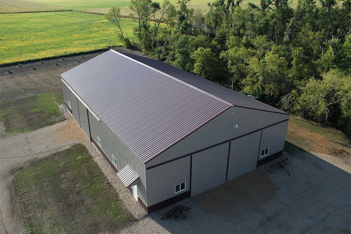 Clear Lake MN Ellingson Agricultural Storage Post Frame 001