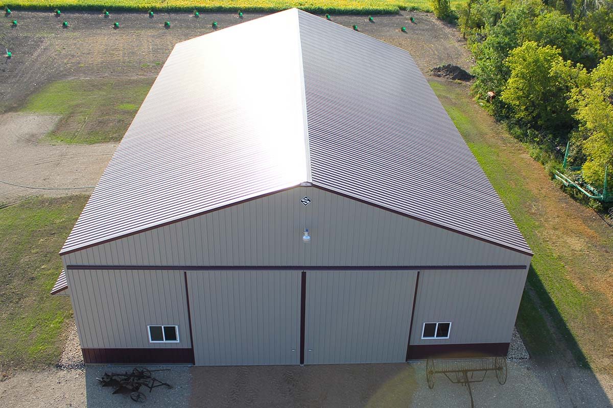 Clear Lake MN Ellingson Agricultural Storage Post Frame 002