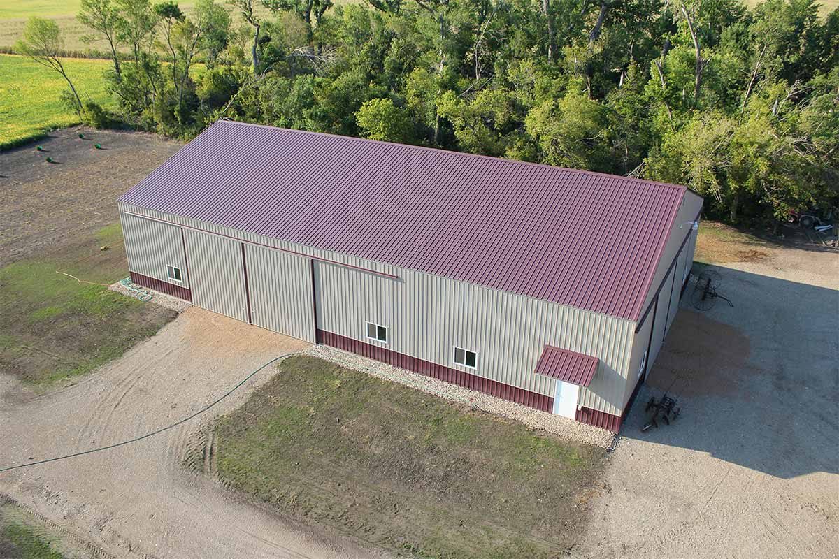 Clear Lake MN Ellingson Agricultural Storage Post Frame 003