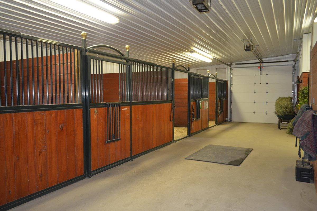 Clear Water MN Sander Equestrian Stall Barn Post Frame