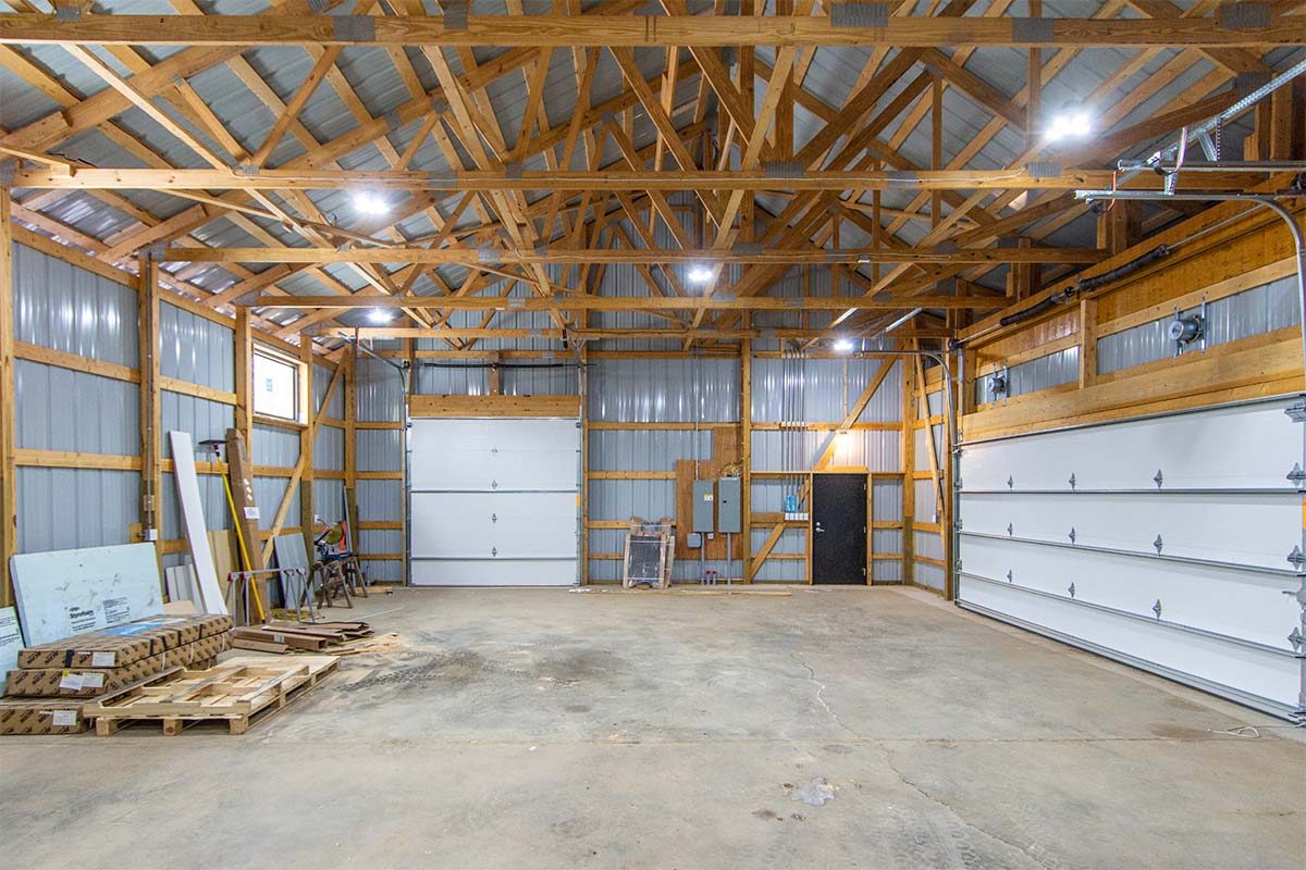 Crosby MN Withrow Residential Post Frame Home 13