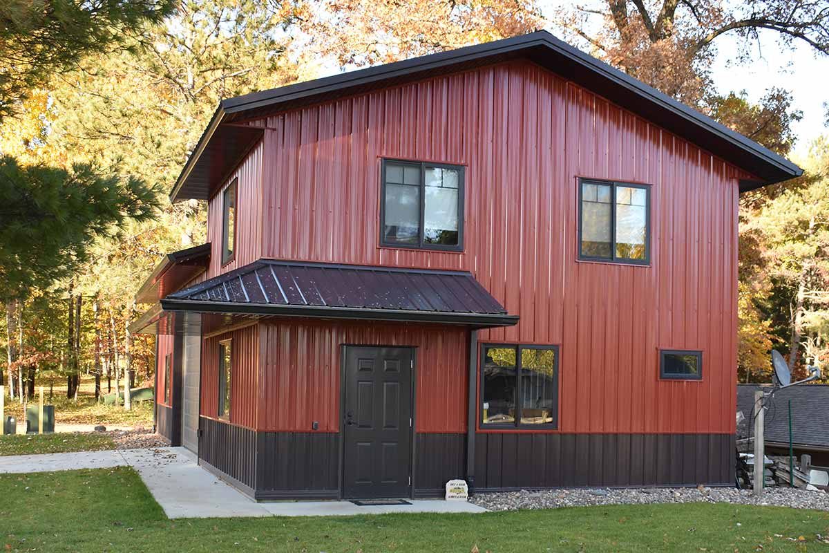Crosslake MN Darnel Residential Garage Post Frame 004