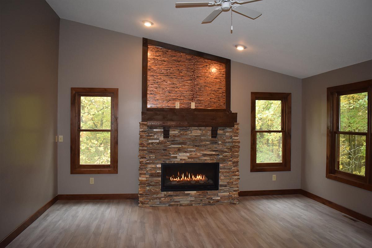 Crosslake MN Roy Residential Post Frame Home 007