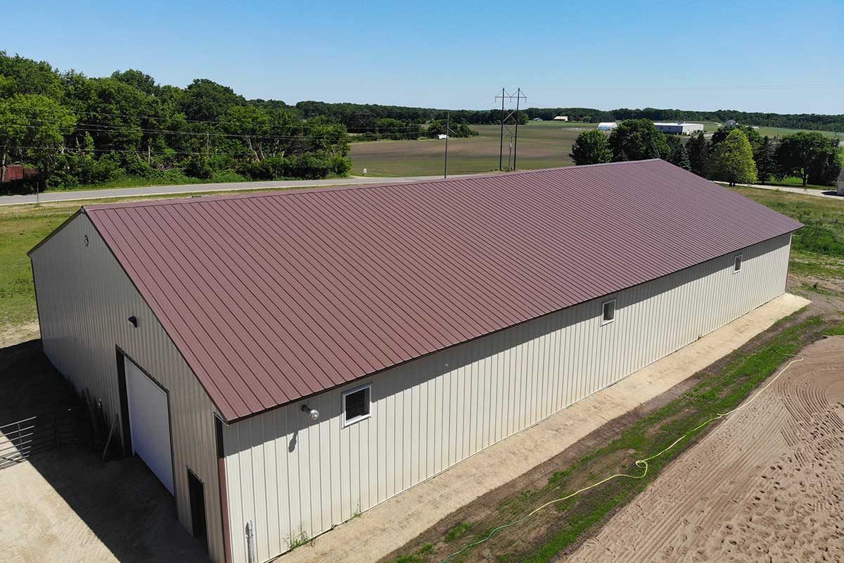 Dayton MN Bellin Equestrian Arena Post Frame 03