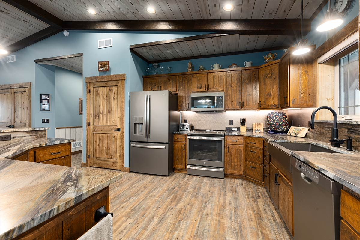 Fifty Lakes Barndominium Residential Post Frame Home 01a