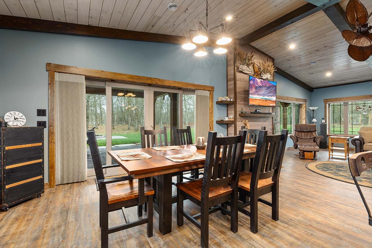 Fifty Lakes Barndominium Residential Post Frame Home 04