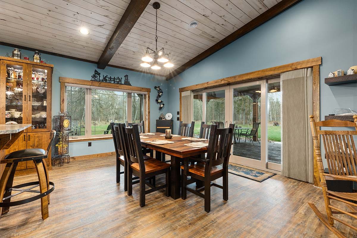 Fifty Lakes Barndominium Residential Post Frame Home 08