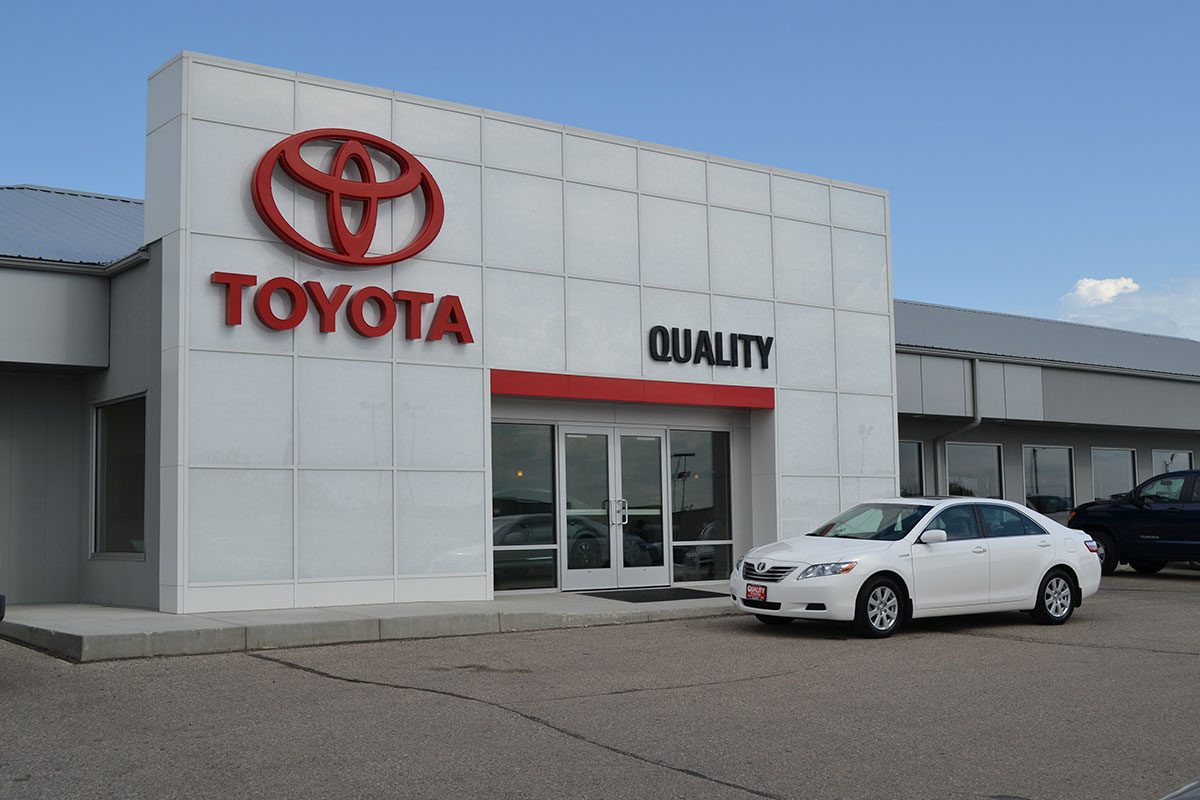Foley MN Toyota Commercial Retail Post Frame