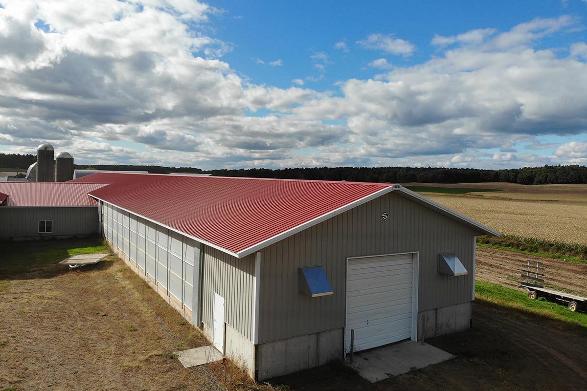 Frederic WI Owens Farms Agricultural Livestock Post Frame 002