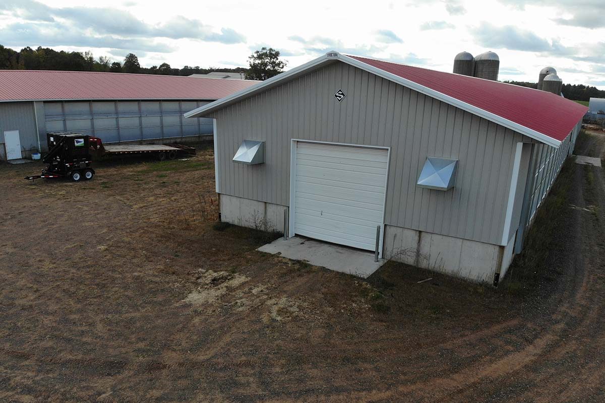 Frederic WI Owens Farms Agricultural Livestock Post Frame 006