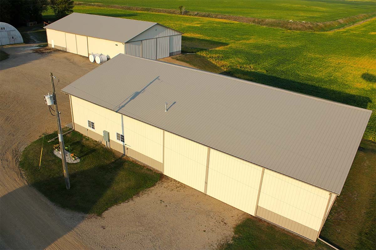 Hector MN Wehking Farms Agricultural Storage Post Frame 001