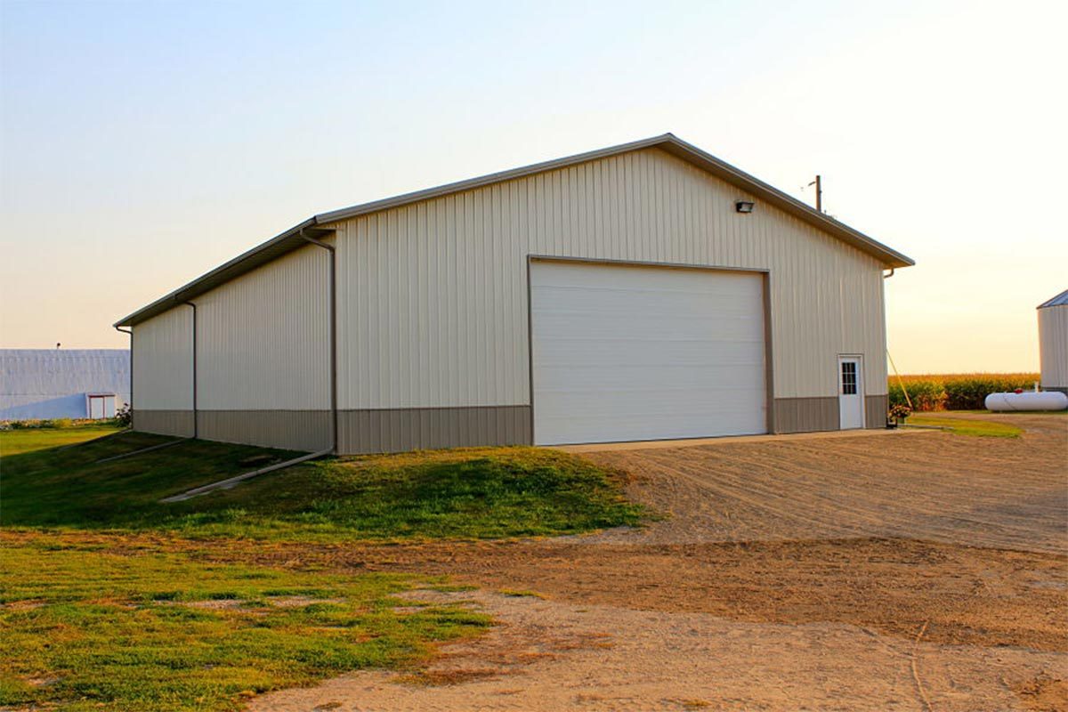 Hector MN Wehking Farms Agricultural Storage Post Frame 006