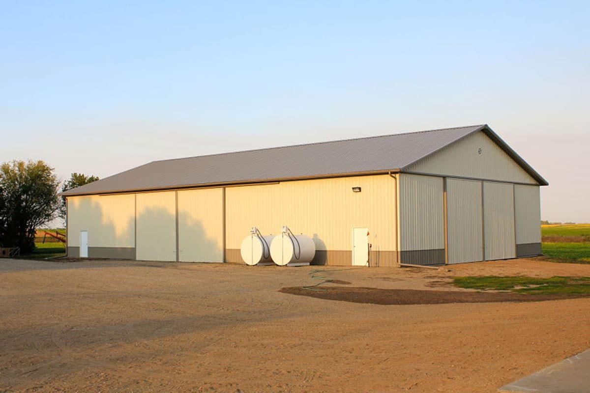 Luck WI Wehking Agricultural Storage Post Frame