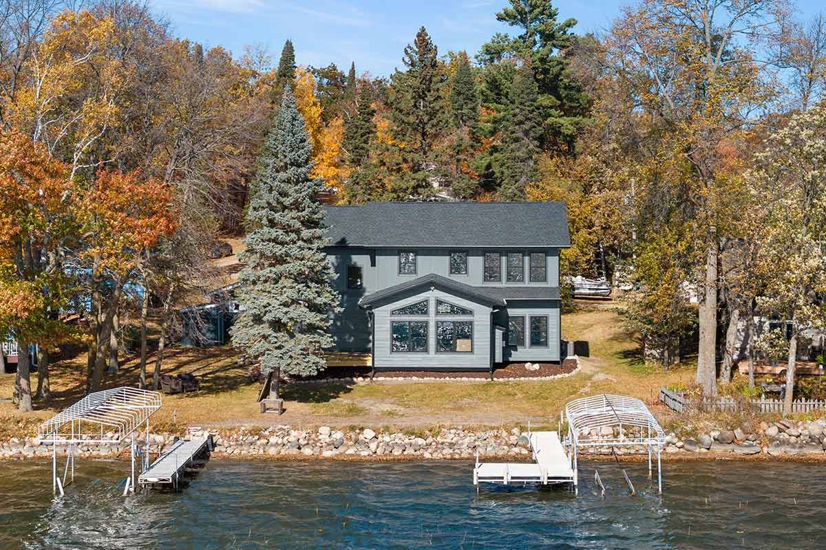 Mader Cabin Longville MN Residential Post Frame Home 01