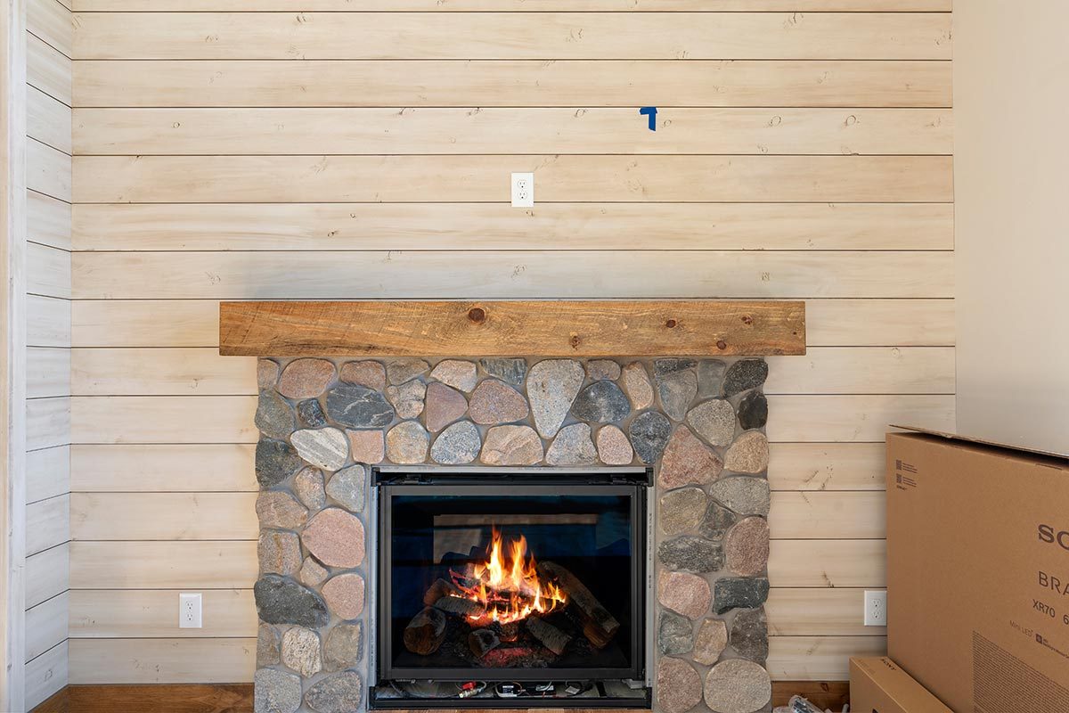 Mader Cabin Longville MN Residential Post Frame Home 06