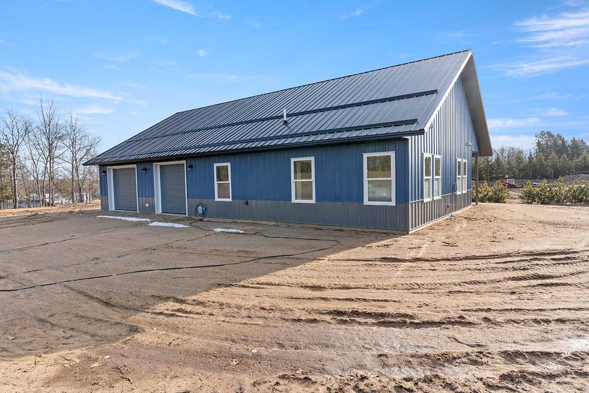 Micke Barndominium Aitkin MN Residential Post Frame Home 05