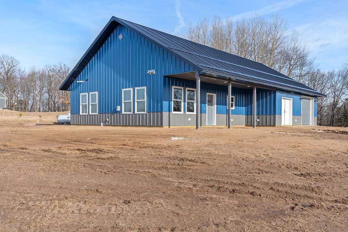 Micke Barndominium Aitkin MN Residential Post Frame Home 06