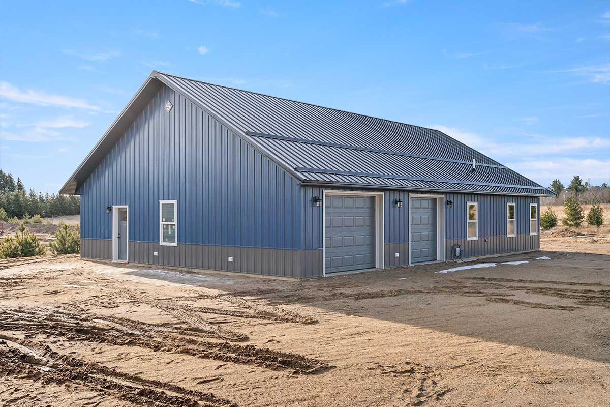 Micke Barndominium Aitkin MN Residential Post Frame Home 07