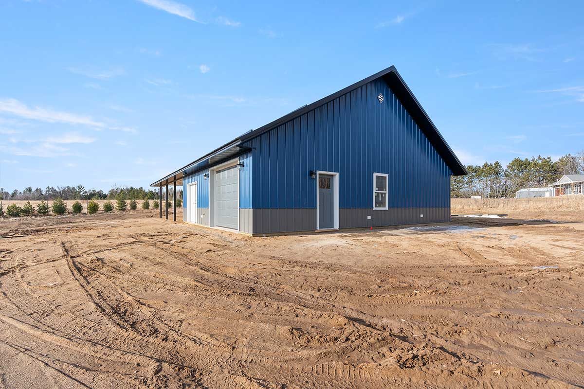 Micke Barndominium Aitkin MN Residential Post Frame Home 07b