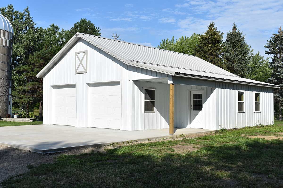 Monticello MN Kellys Farm Outbuilding Post Frame 04