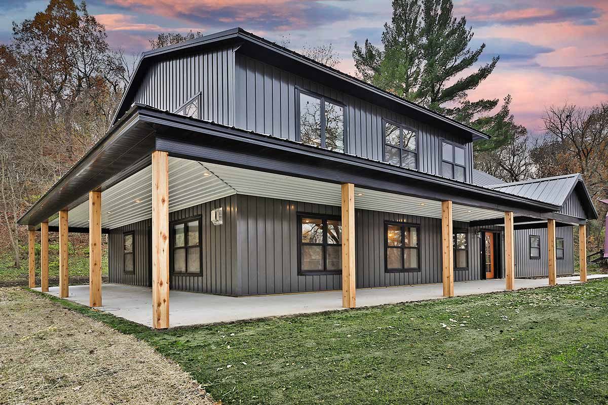 Moyer Nerstrand MN Residential Post Frame Home 01