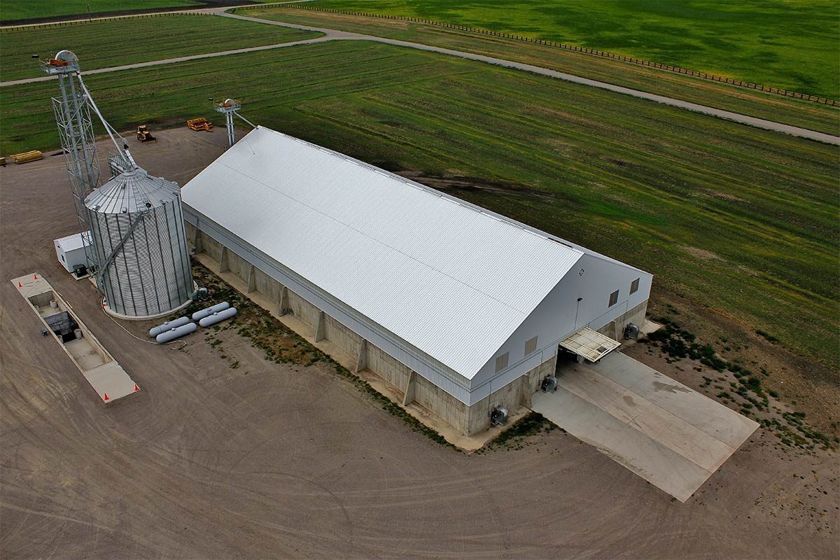 Olivia MN Revier Agricultural Commodity Building Masonry