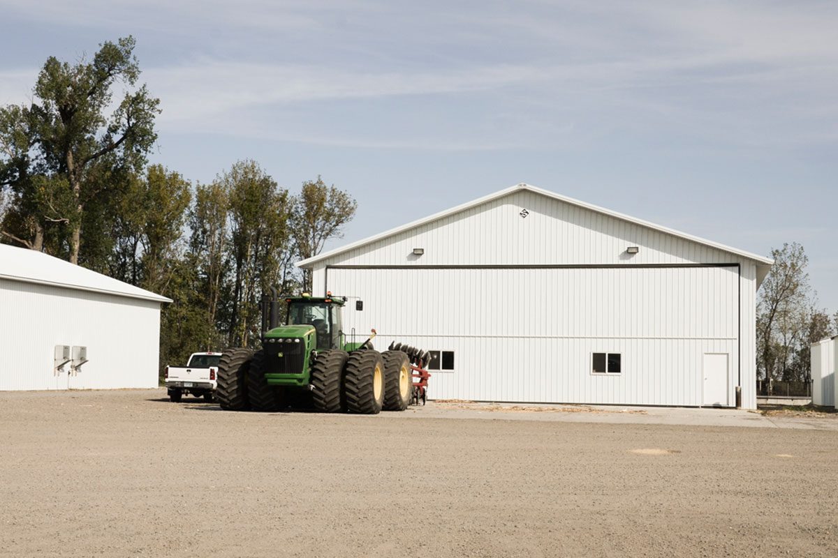 Olivia MN Revier Agricultural Storage Post Frame 004