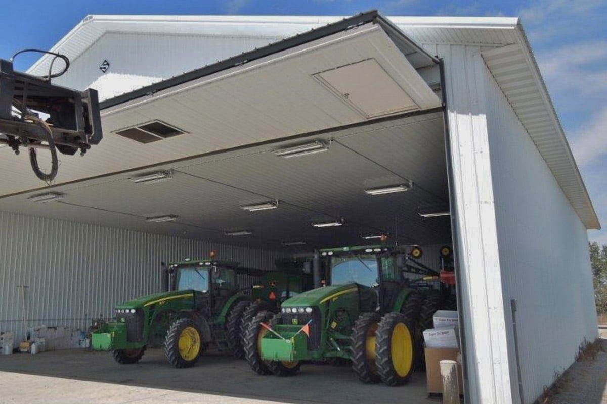 Olivia MN Revier Agricultural Storage Post Frame 007