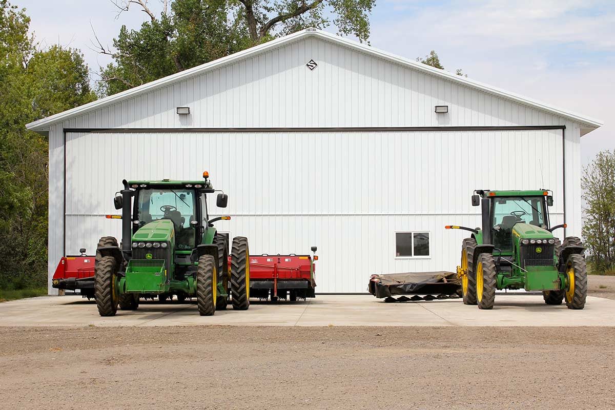 Olivia MN Revier Agricultural Storage Post Frame