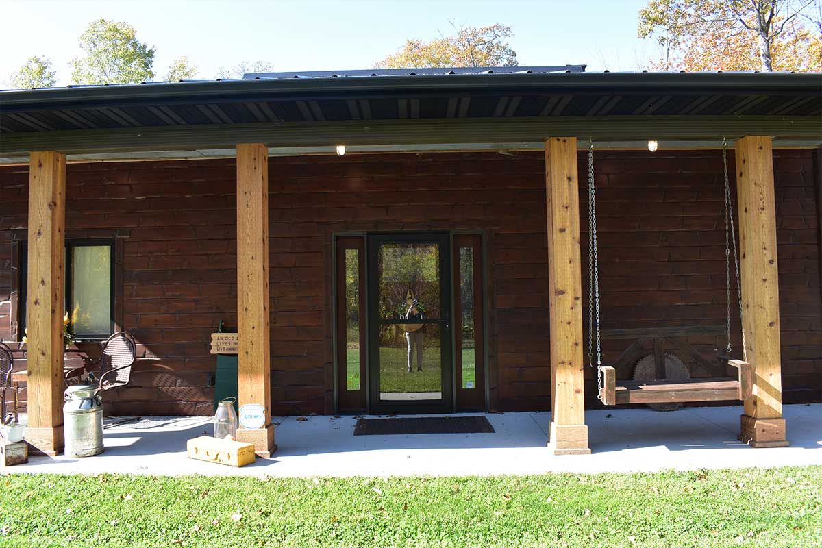 Onamia MN Whitetail Lodge Residential Post Frame Home 07